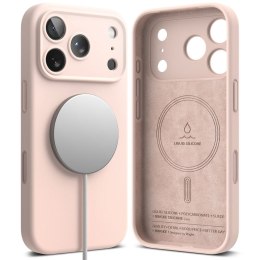 RINGKE SILICONE MAGNETIC MAGSAFE IPHONE 17 PRO PINK SAND Ringke