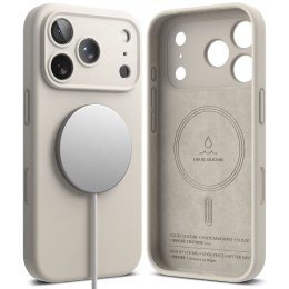 RINGKE SILICONE MAGNETIC MAGSAFE IPHONE 17 PRO STONE Ringke