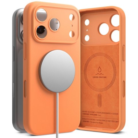 RINGKE SILICONE MAGNETIC MAGSAFE IPHONE 17 PRO TANGERINE Ringke