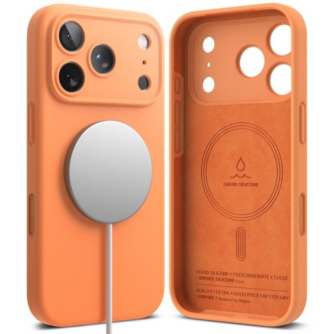 RINGKE SILICONE MAGNETIC MAGSAFE IPHONE 17 PRO TANGERINE Ringke