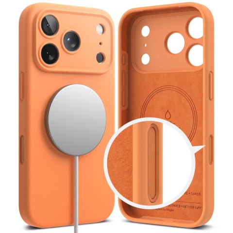 RINGKE SILICONE MAGNETIC MAGSAFE IPHONE 17 PRO TANGERINE Ringke