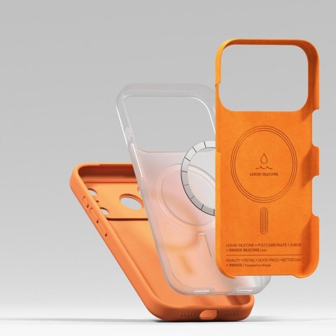 RINGKE SILICONE MAGNETIC MAGSAFE IPHONE 17 PRO TANGERINE Ringke