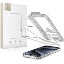 SZKŁO HARTOWANE TECH-PROTECT QUICK SET+ 2-PACK IPHONE 15 PRO BLACK Tech-Protect