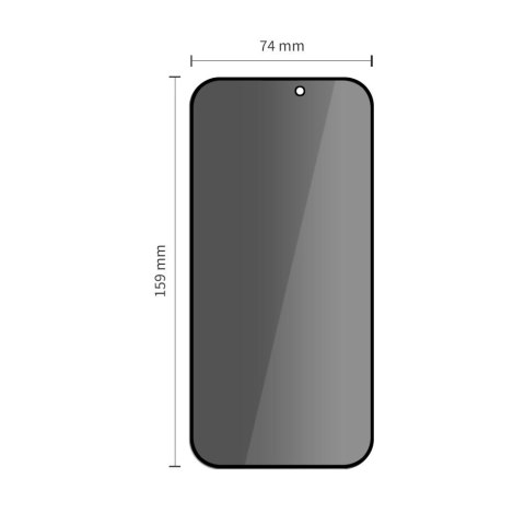 SZKŁO PRYWATYZUJĄCE TECH-PROTECT QUICK SET SPY+ 2-PACK IPHONE 16 PRO MAX PRIVACY Tech-Protect