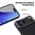 TECH-PROTECT ION CARBON MAGSAFE IPHONE 17 PRO MAX BLACK/SILVER Tech-Protect