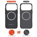 TECH-PROTECT ION CARBON MAGSAFE IPHONE 17 PRO MAX BLACK/SILVER Tech-Protect