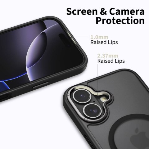 TECH-PROTECT MAGEDGE MAGSAFE IPHONE 17 MATTE BLACK/GUNMETAL Tech-Protect