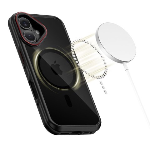 TECH-PROTECT MAGHYBRID MAGSAFE IPHONE 17 BLACK/RED Tech-Protect