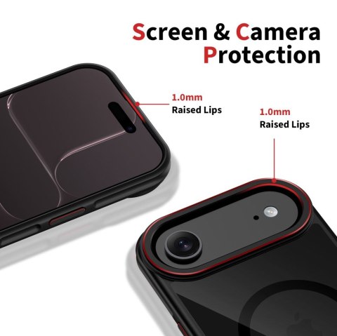 TECH-PROTECT MAGHYBRID MAGSAFE IPHONE AIR BLACK/RED Tech-Protect