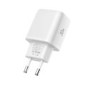 TECH-PROTECT NCA30 2-PORT NETWORK CHARGER PD 30W / QC3.0 + LIGHTNING CABLE WHITE Tech-Protect