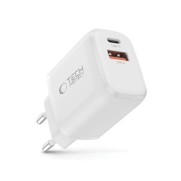 TECH-PROTECT NCA30 2-PORT NETWORK CHARGER PD 30W / QC3.0 WHITE Tech-Protect