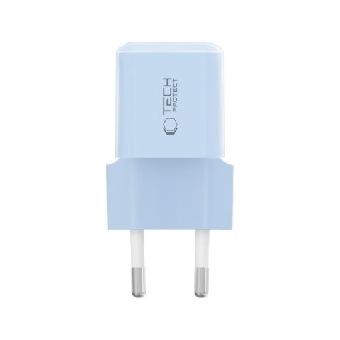 TECH-PROTECT NCM25 1-PORT NETWORK CHARGER PD 25W BABY BLUE Tech-Protect