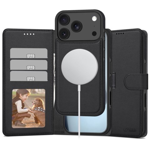 TECH-PROTECT WALLET MAGSAFE IPHONE 17 PRO MATTE BLACK Tech-Protect