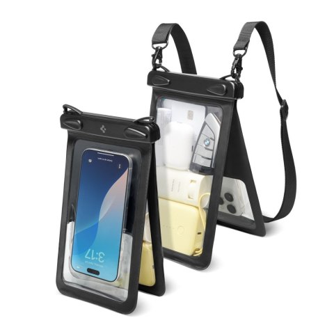 SPIGEN A603 UNIVERSAL WATERPROOF CASE BLACK Spigen