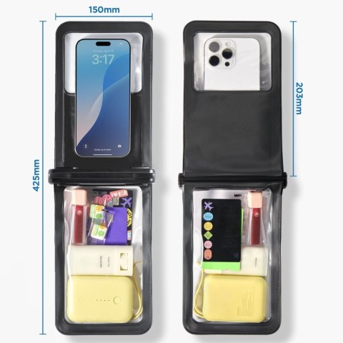 SPIGEN A603 UNIVERSAL WATERPROOF CASE BLACK Spigen