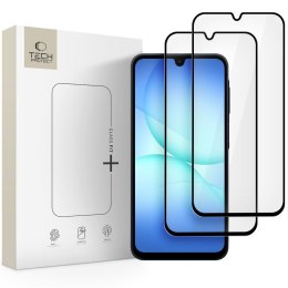 SZKŁO HARTOWANE TECH-PROTECT GLASS FIT+ 2-PACK GALAXY A16 4G / 5G / A26 5G / A17 4G / 5G BLACK Tech-Protect