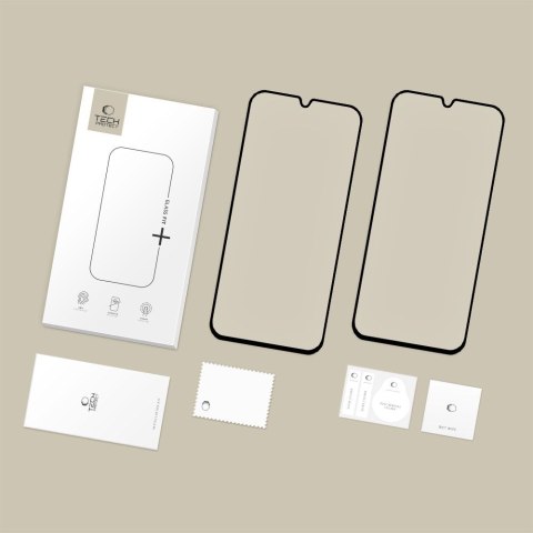 SZKŁO HARTOWANE TECH-PROTECT GLASS FIT+ 2-PACK GALAXY A16 4G / 5G / A26 5G / A17 4G / 5G BLACK Tech-Protect