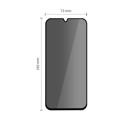 SZKŁO PRYWATYZUJĄCE TECH-PROTECT GLASS SPY+ 2-PACK GALAXY A16 4G / 5G / A26 5G / A17 4G / 5G PRIVACY Tech-Protect