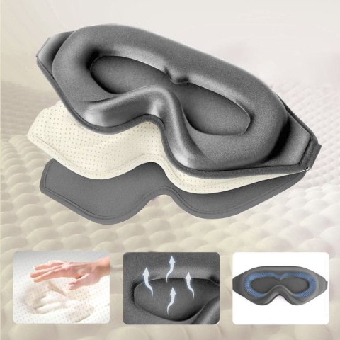 TECH-PROTECT EYESHADE SLEEP MASK GREY Tech-Protect