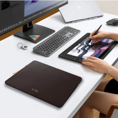 TECH-PROTECT FLEECE LAPTOP 13-14 CHOCOLATE Tech-Protect