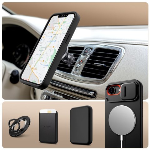 TECH-PROTECT KEVLAR AURA MAGSAFE IPHONE 16E / 17E BLACK Tech-Protect