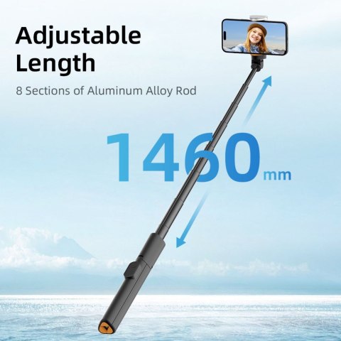 TECH-PROTECT L09S BLUETOOTH SELFIE STICK TRIPOD BLACK Tech-Protect