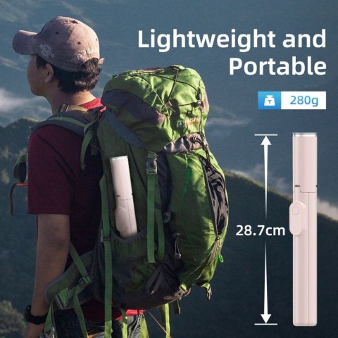 TECH-PROTECT L09S BLUETOOTH SELFIE STICK TRIPOD PINK Tech-Protect