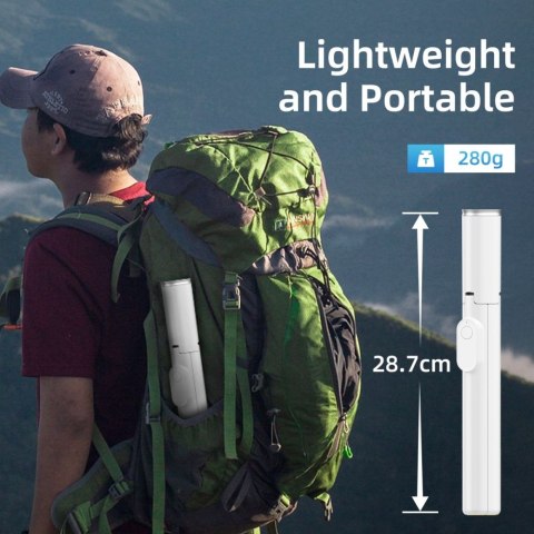TECH-PROTECT L09S BLUETOOTH SELFIE STICK TRIPOD WHITE Tech-Protect
