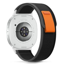 TECH-PROTECT NYLON STRIPE SAMSUNG GALAXY WATCH 8 / CLASSIC (40 / 44 / 46 MM) BLACK/ORANGE Tech-Protect