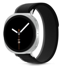 TECH-PROTECT NYLON STRIPE SAMSUNG GALAXY WATCH 8 / CLASSIC (40 / 44 / 46 MM) BLACK/ORANGE Tech-Protect