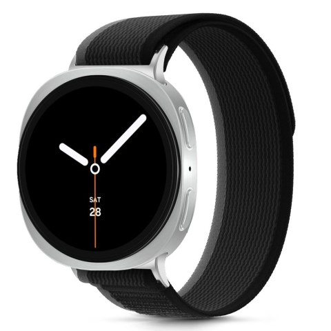 TECH-PROTECT NYLON STRIPE SAMSUNG GALAXY WATCH 8 / CLASSIC (40 / 44 / 46 MM) BLACK/ORANGE Tech-Protect