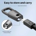 TECH-PROTECT ULTRABOOST DNA KEYCHAIN TYPE-C CABLE PD 60W / 3A IRON GREY Tech-Protect