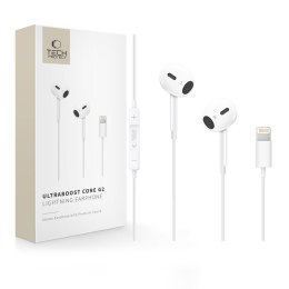 TECH-PROTECT ULTRABOOST LIGHTNING EARPHONE CORE G2 WHITE Tech-Protect