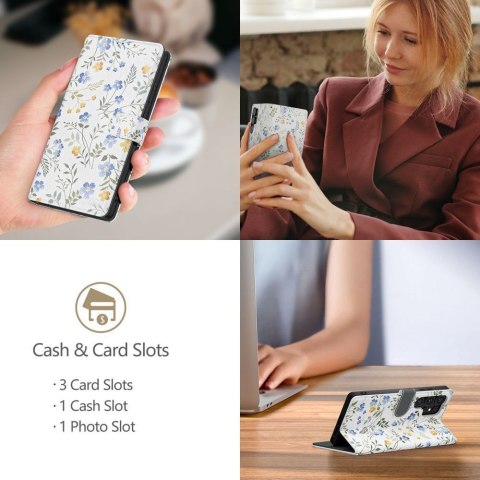 TECH-PROTECT WALLET GALAXY A26 5G / A17 4G / 5G SPRING FLOWERS Tech-Protect
