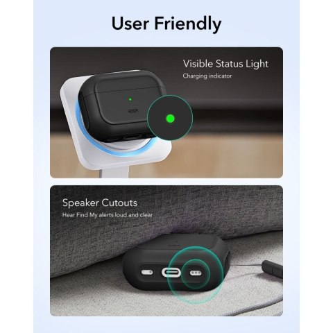 ESR ORBIT HALOLOCK MAGSAFE APPLE AIRPODS PRO 3 BLACK ESR
