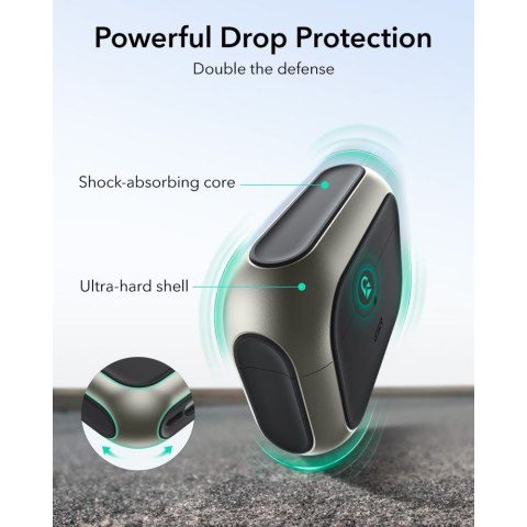 ESR ORBIT HALOLOCK MAGSAFE APPLE AIRPODS PRO 3 TITANIUM ESR
