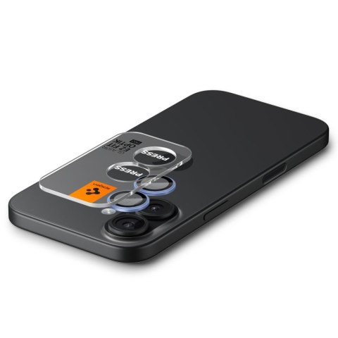 OSŁONA APARATU SPIGEN OPTIK PRO GLAS.TR "EZ FIT" CAMERA PROTECTOR 2-PACK IPHONE 16 / 16 PLUS / 17 BLUE Spigen