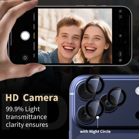 OSŁONA APARATU TECH-PROTECT CAMRING FIT+ IPHONE 14 PRO / MAX / 15 PRO / MAX / 16 PRO / MAX / 17 PRO / MAX DEEP BLUE Tech-Protect