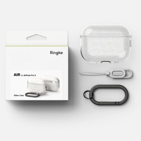 RINGKE AIR APPLE AIRPODS PRO 3 GLITTER CLEAR Ringke