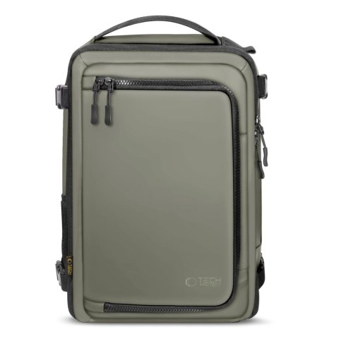 TECH-PROTECT DEFENDER S50 RYANAIR & WIZZAIR TRAVEL LAPTOP CABIN BACKPACK 20L 40x20x25 OLIVE GREEN Tech-Protect