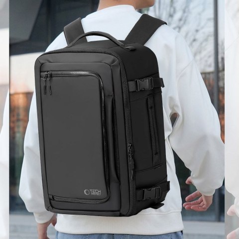 TECH-PROTECT DEFENDER S50 RYANAIR & WIZZAIR TRAVEL LAPTOP CABIN BACKPACK 20L 40x20x25 OLIVE GREEN Tech-Protect