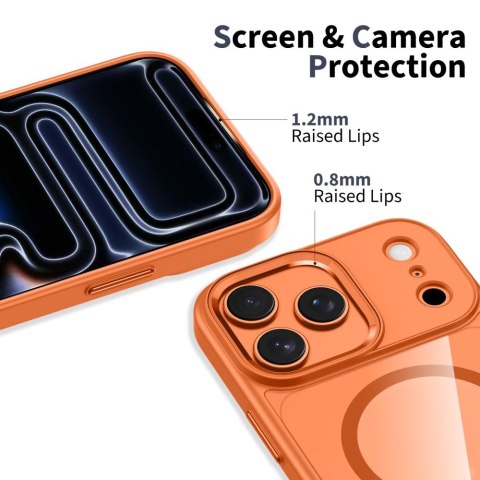 TECH-PROTECT MAGMAT MAGSAFE IPHONE 17 PRO COSMIC ORANGE/CLEAR Tech-Protect