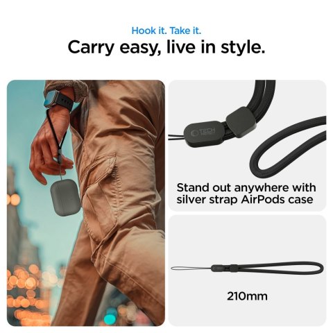 TECH-PROTECT NATURALFIT APPLE AIRPODS PRO 3 OLIVE GREEN Tech-Protect