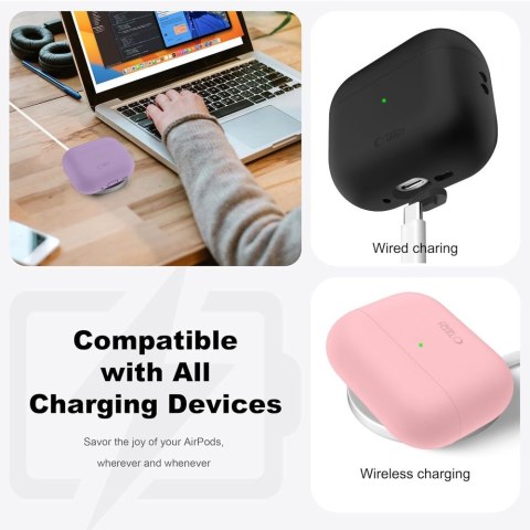 TECH-PROTECT SILICONE APPLE AIRPODS PRO 3 BLACK Tech-Protect