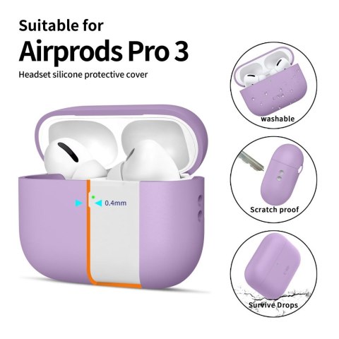 TECH-PROTECT SILICONE APPLE AIRPODS PRO 3 LAVENDER Tech-Protect