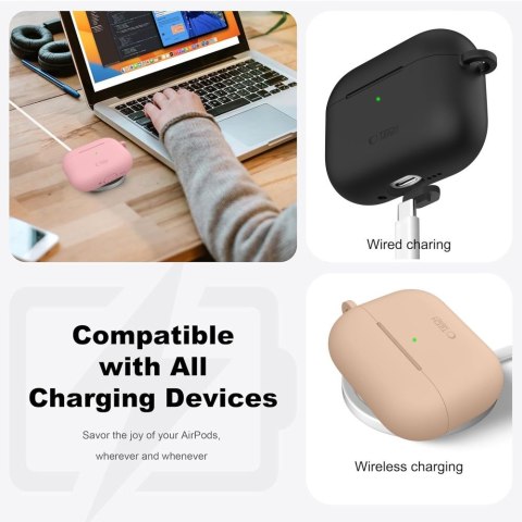 TECH-PROTECT SILICONE HOOK APPLE AIRPODS PRO 3 BLACK Tech-Protect