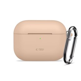 TECH-PROTECT SILICONE HOOK APPLE AIRPODS PRO 3 CAFFE LATTE Tech-Protect