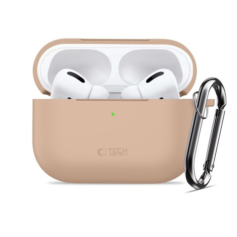 TECH-PROTECT SILICONE HOOK APPLE AIRPODS PRO 3 CAFFE LATTE Tech-Protect