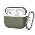 TECH-PROTECT SILICONE HOOK APPLE AIRPODS PRO 3 OLIVE GREEN Tech-Protect