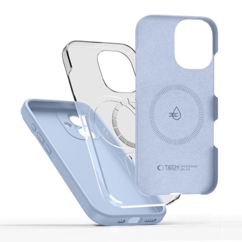TECH-PROTECT SILICONE MAGSAFE IPHONE 17 MIST BLUE Tech-Protect